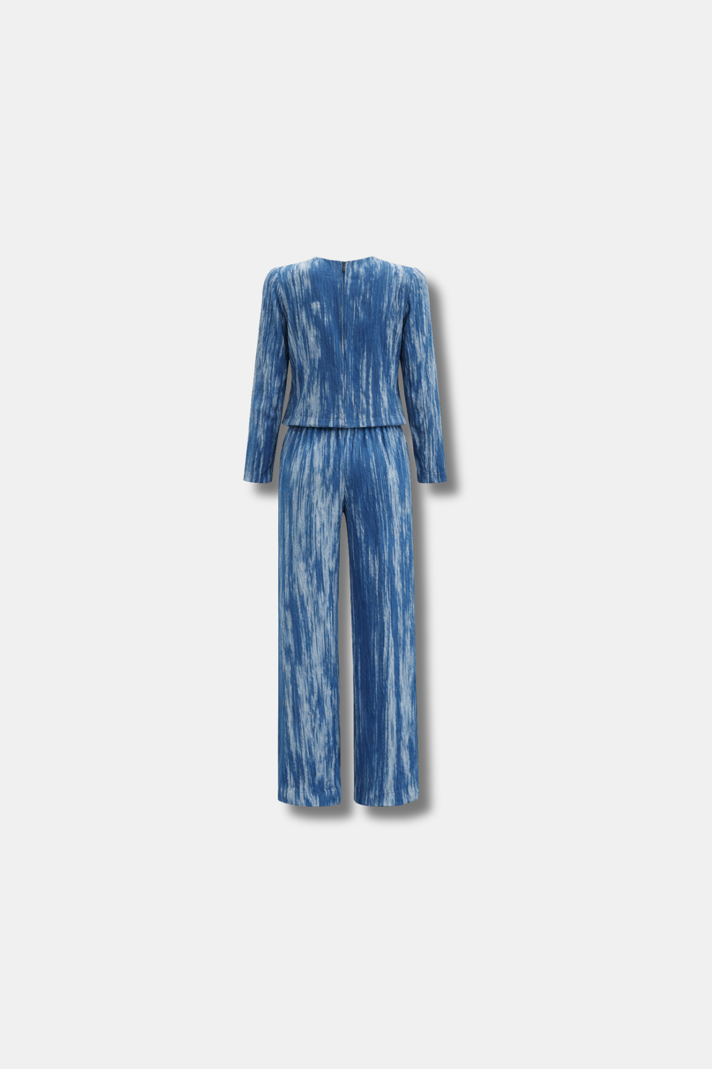 SET OLIVIA TERCIOPELO AZUL