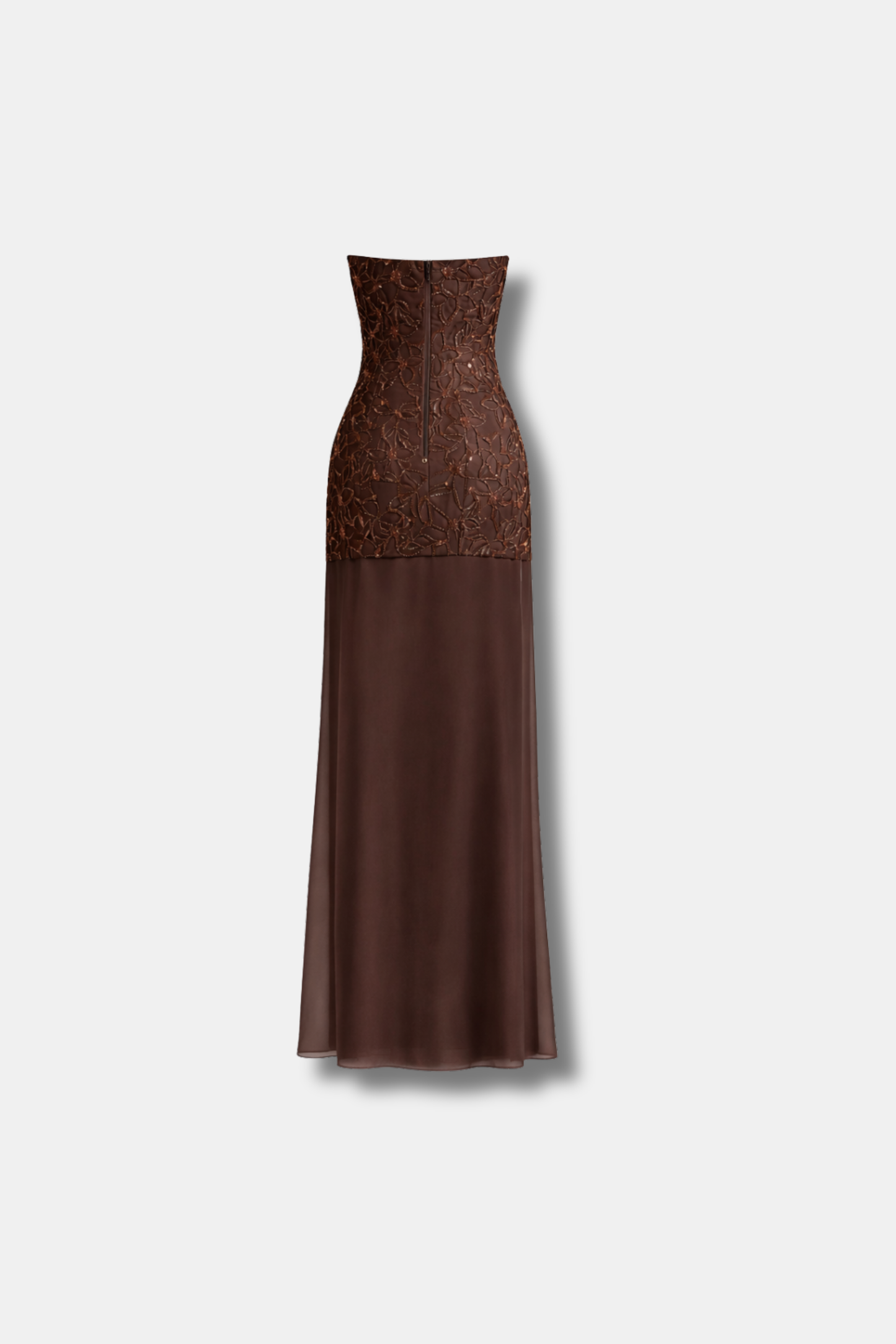 VESTIDO ISABELLA MARRÓN