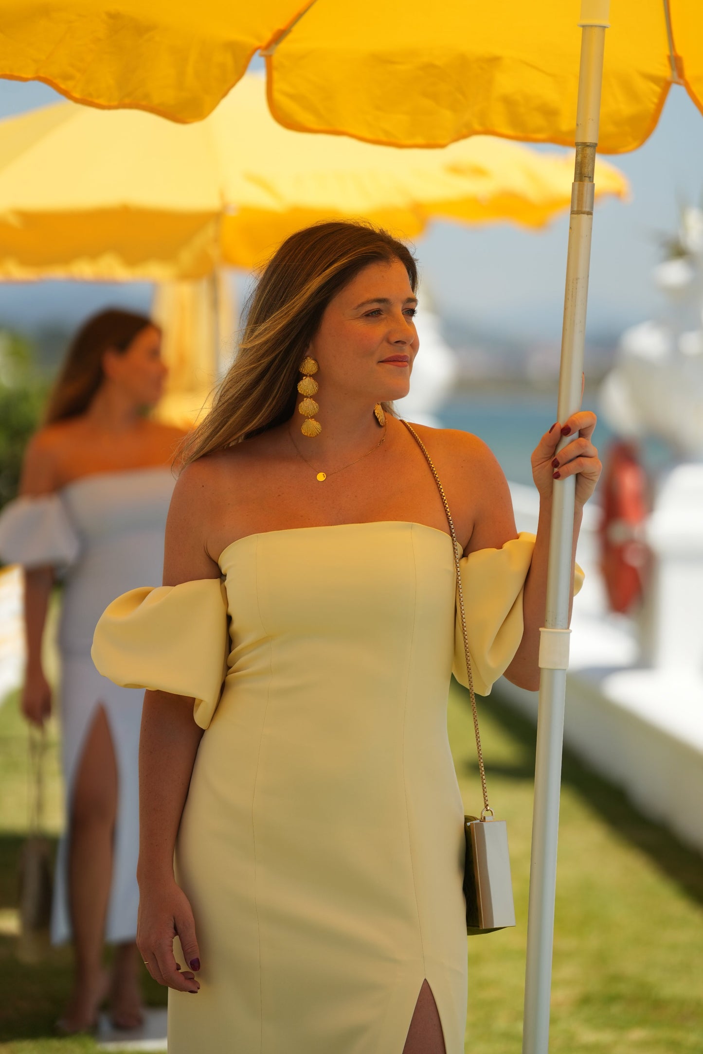 VESTIDO ESMERALDA AMARILLO