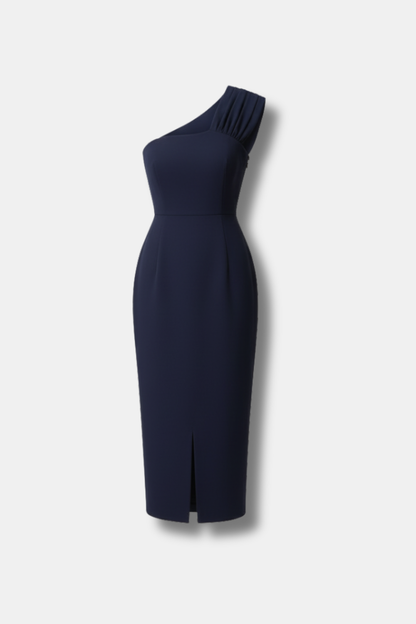VESTIDO MINERVA AZUL MARINO