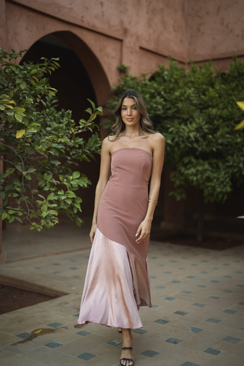 VESTIDO FIONA ROSA PALO