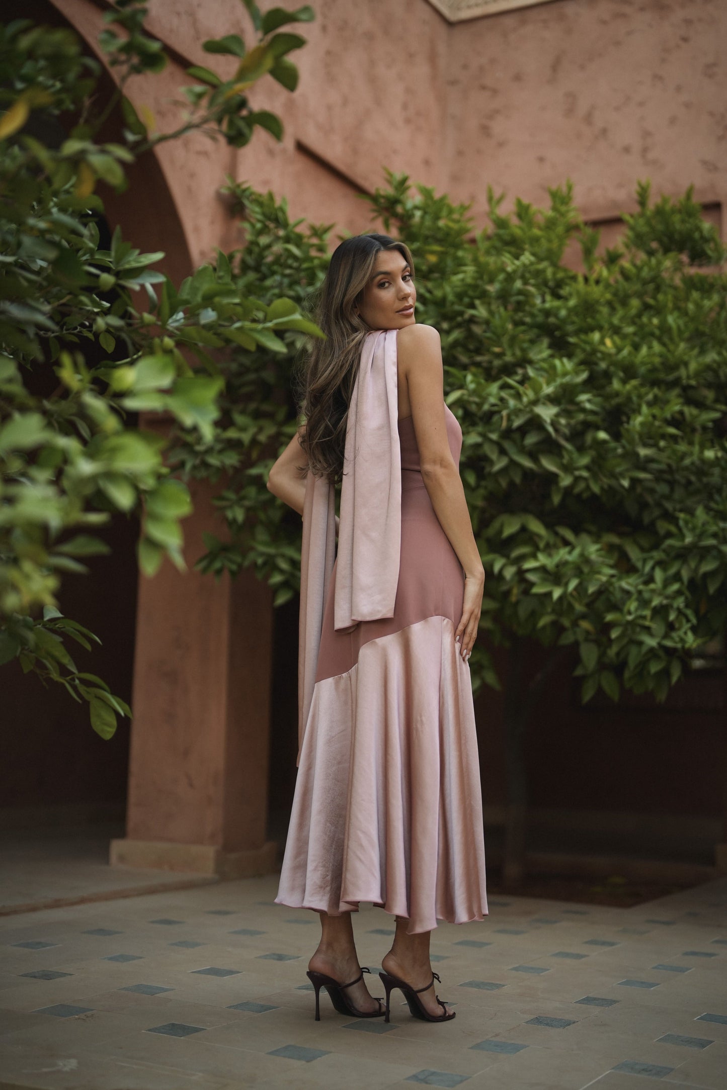 VESTIDO FIONA ROSA PALO