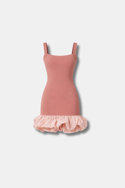 VESTIDO CANDELA ROSA PALO