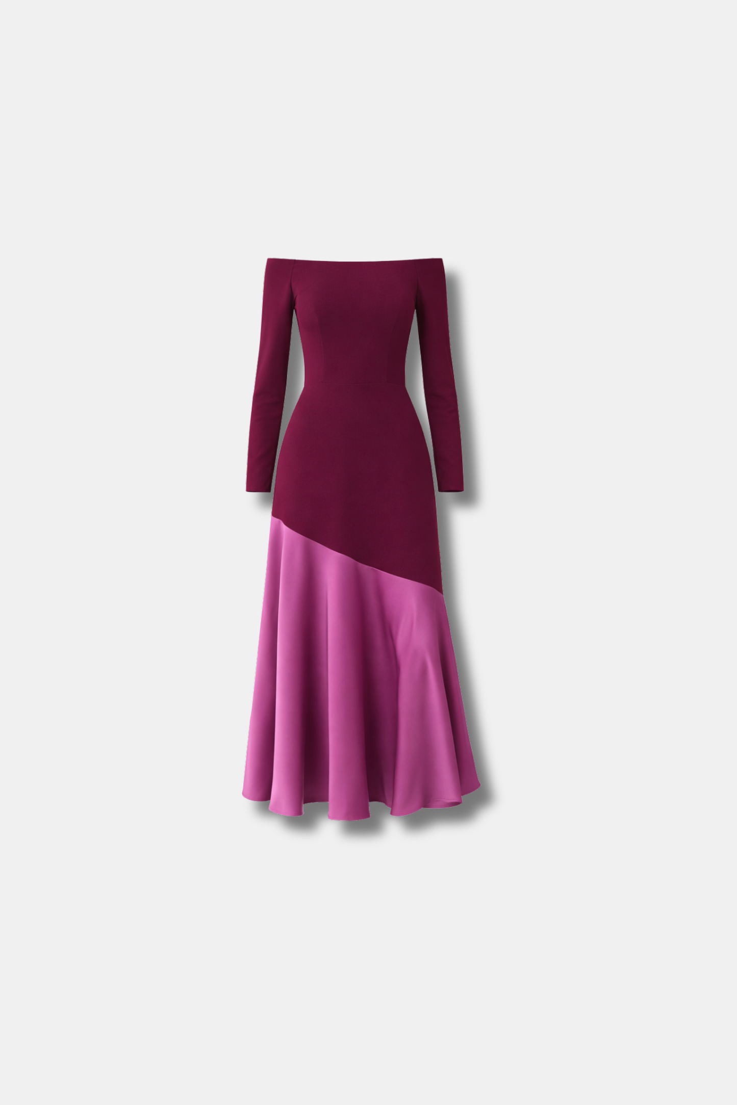 VESTIDO FIONA GRANATE M/LARGA