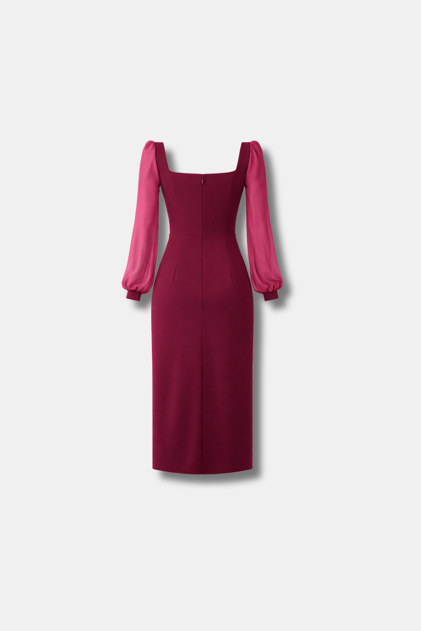 VESTIDO CELINE GRANATE