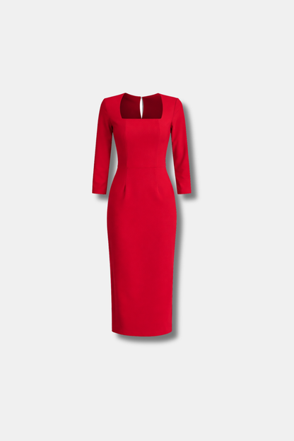 VESTIDO SELINA ROJO