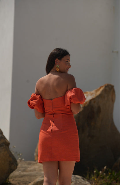 VESTIDO ESMERALDA CORTO