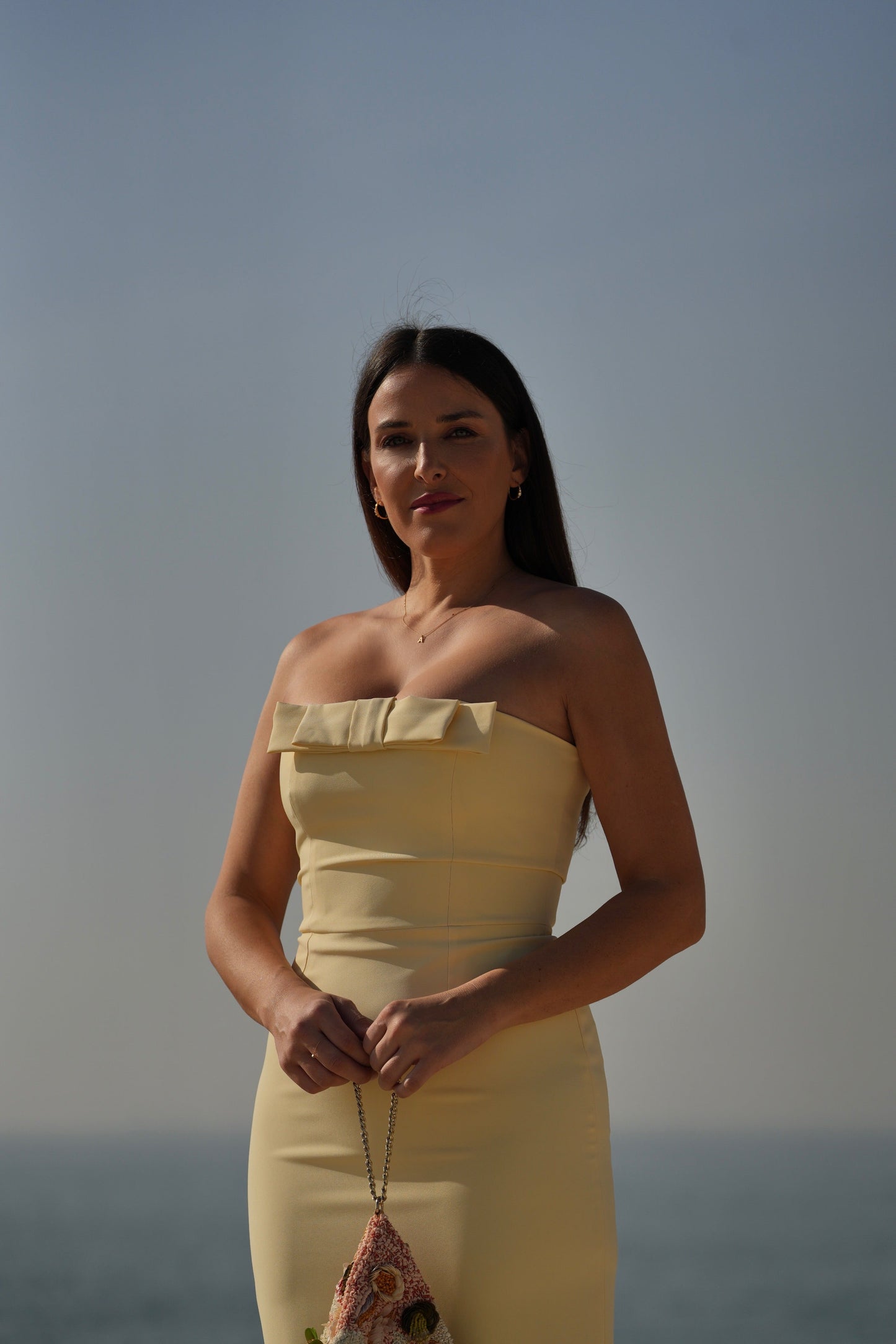 VESTIDO NINA AMARILLO