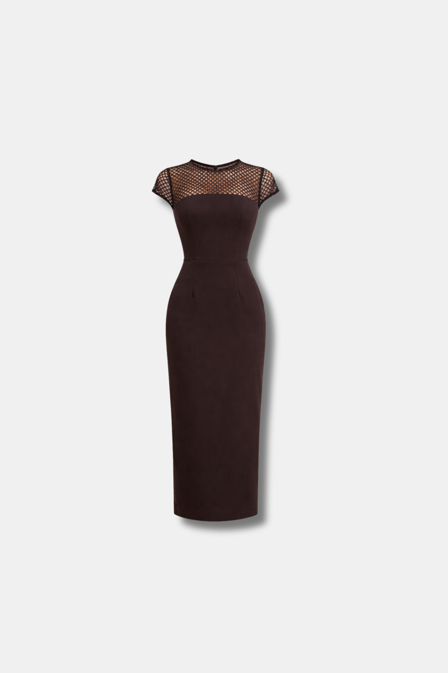 VESTIDO ÉLYSÉE MARRÓN