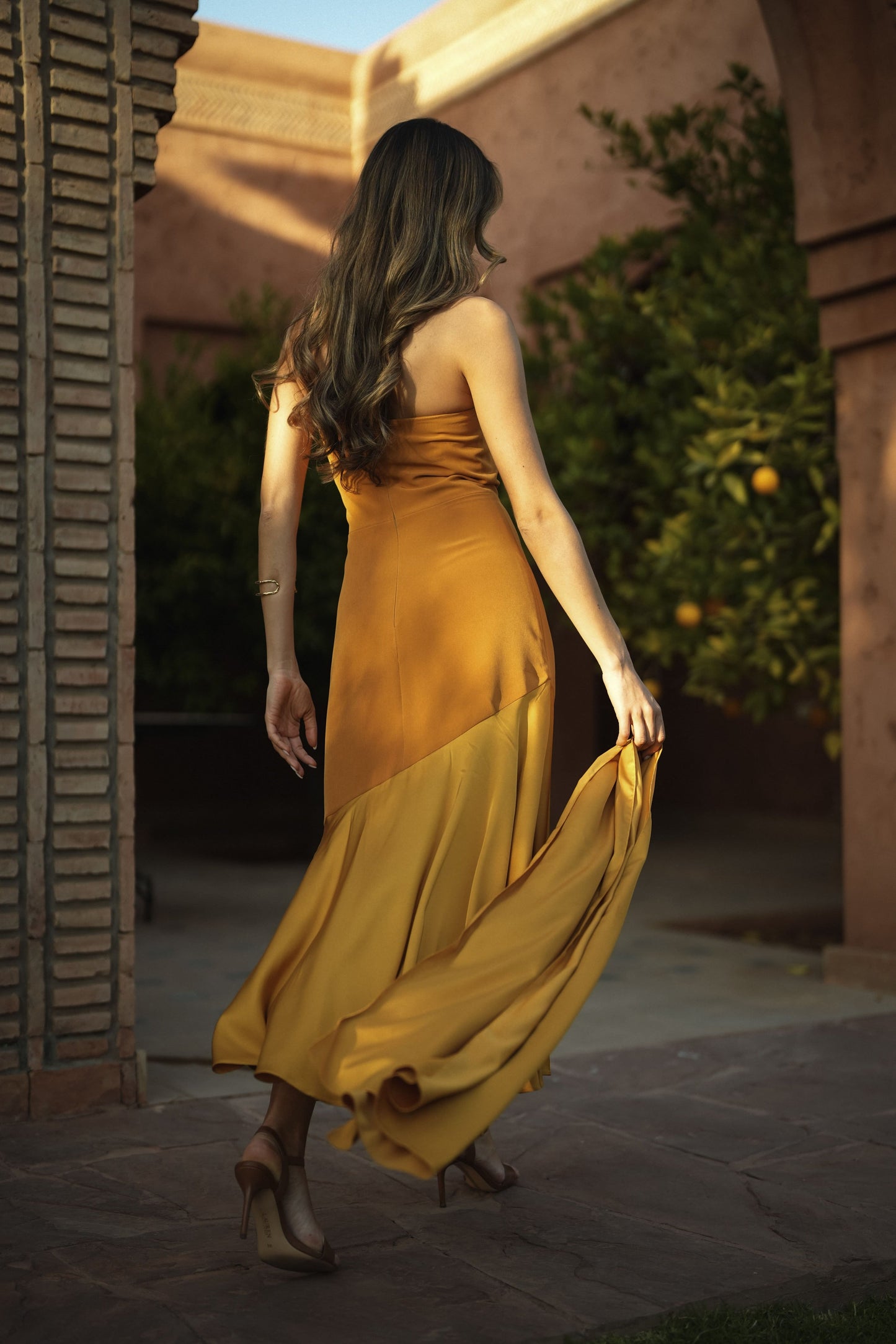 VESTIDO FIONA MOSTAZA