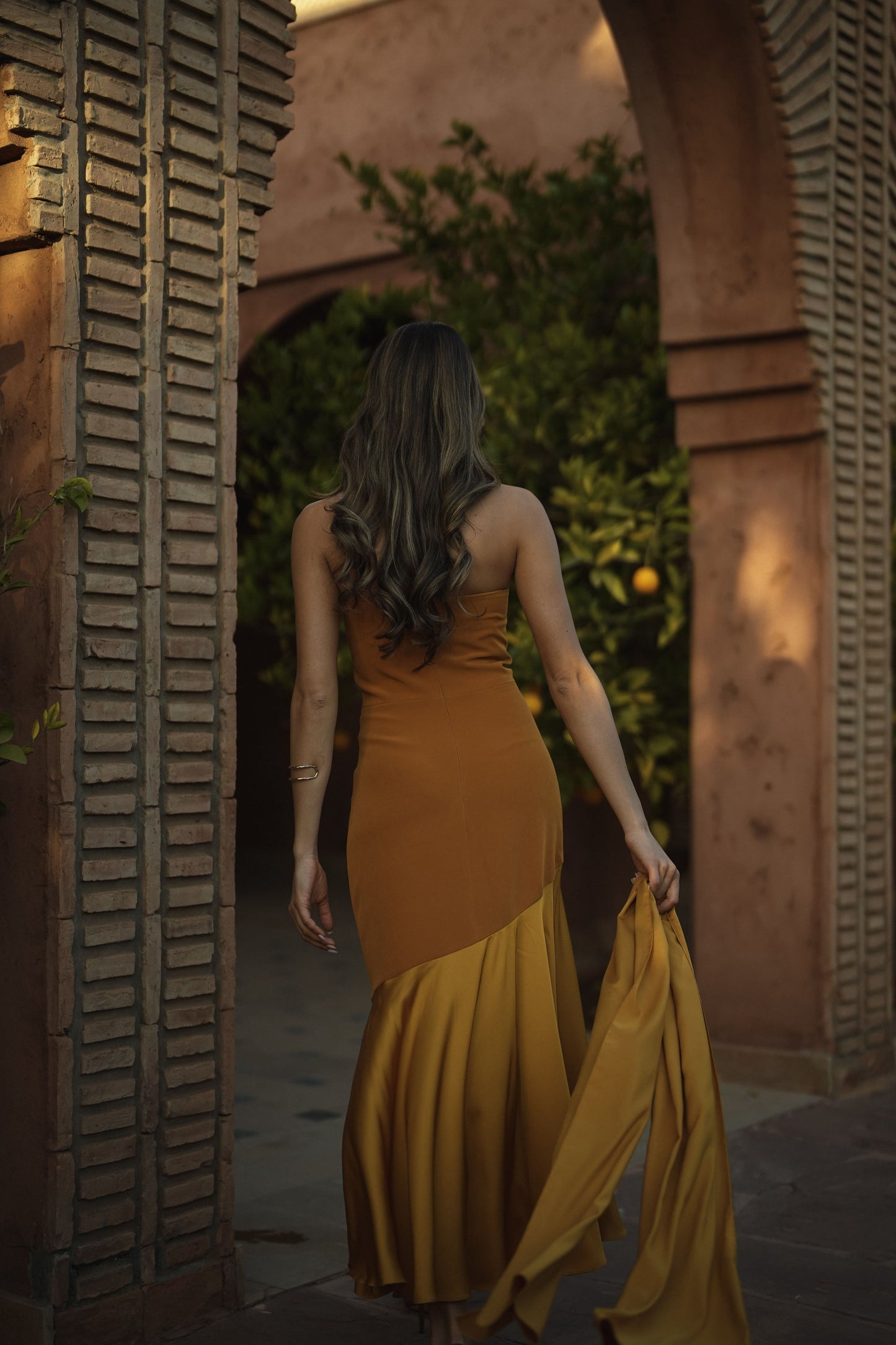 VESTIDO FIONA MOSTAZA