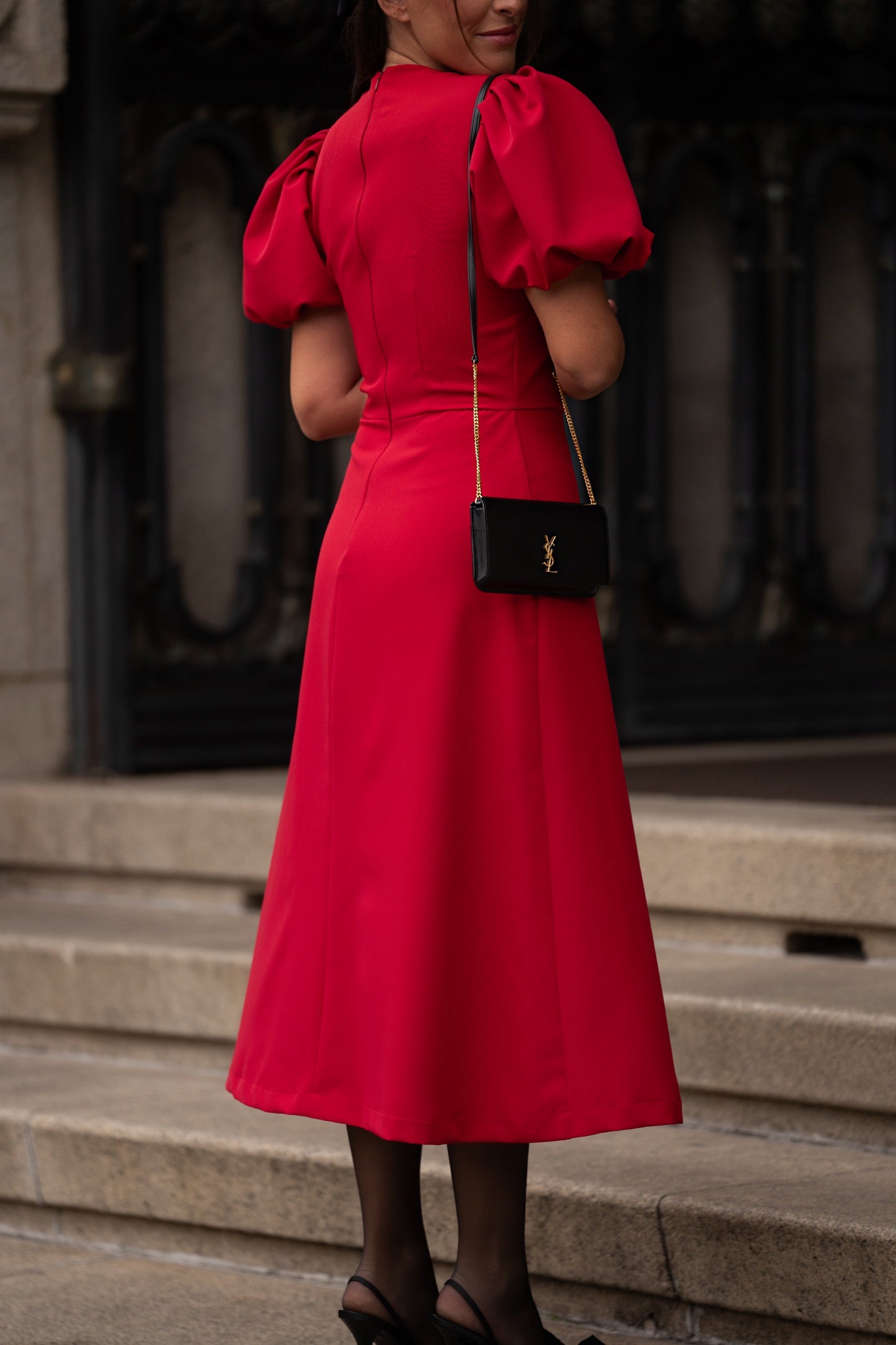 VESTIDO CAMELIA ROJO