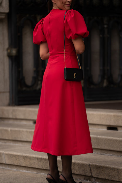 VESTIDO CAMELIA ROJO