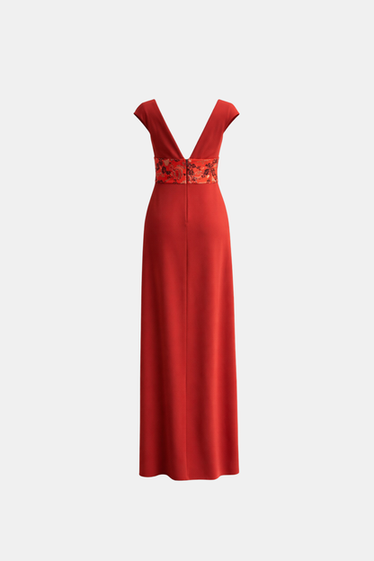 VESTIDO AURÉLIE NARANJA
