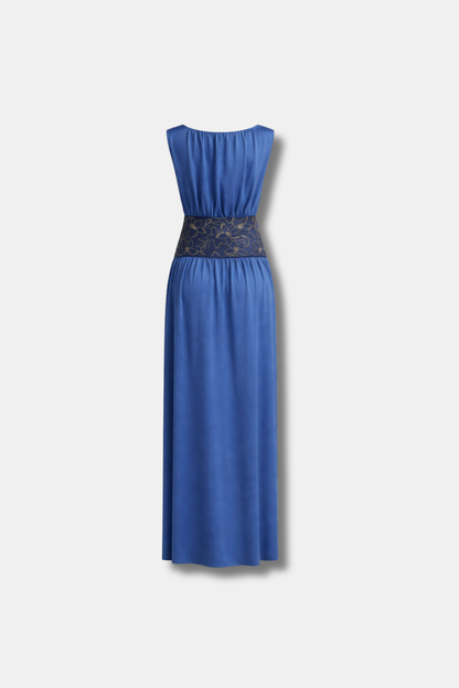 VESTIDO LOUVRE AZUL