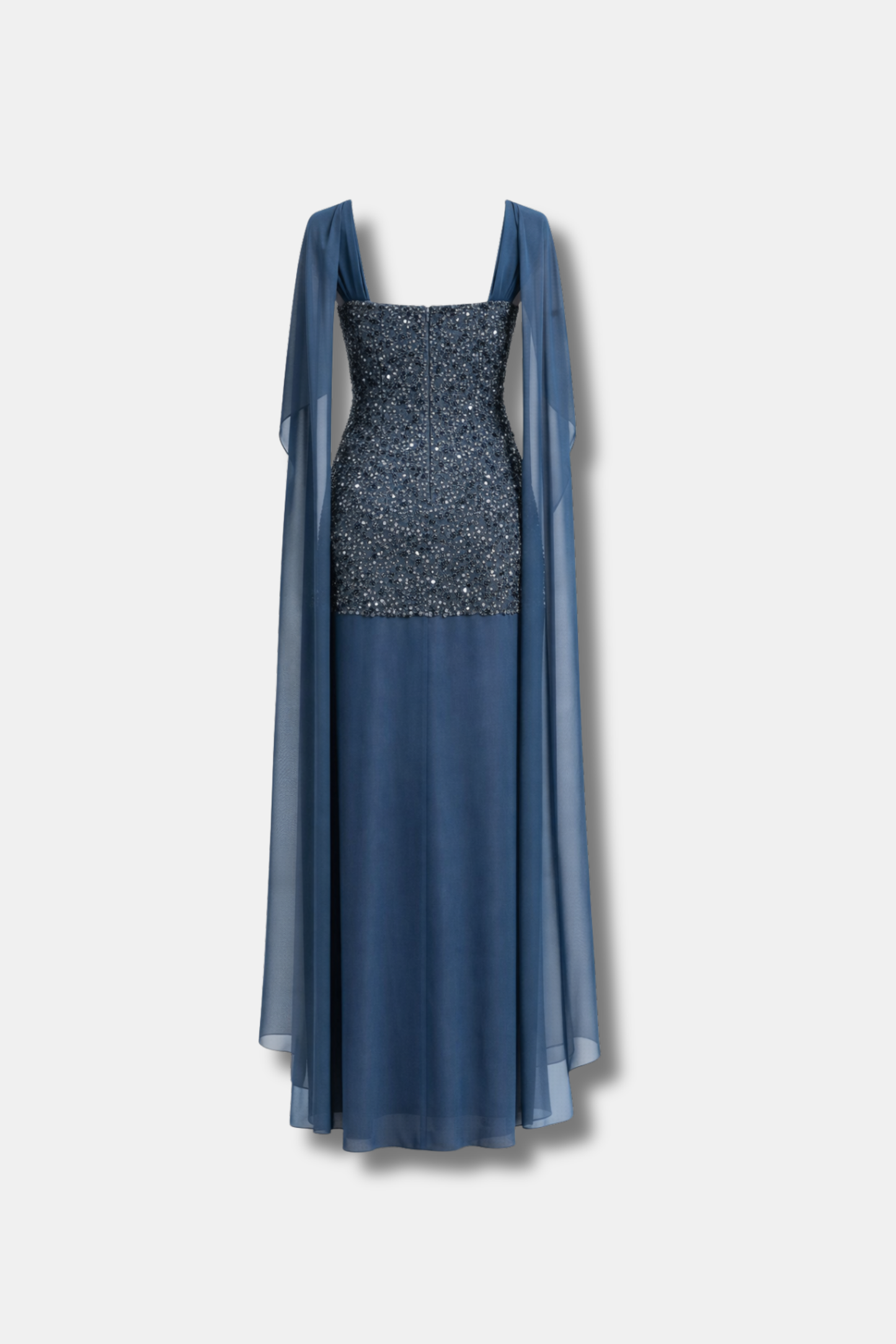 VESTIDO ISABELLA AZUL LENTEJUELAS