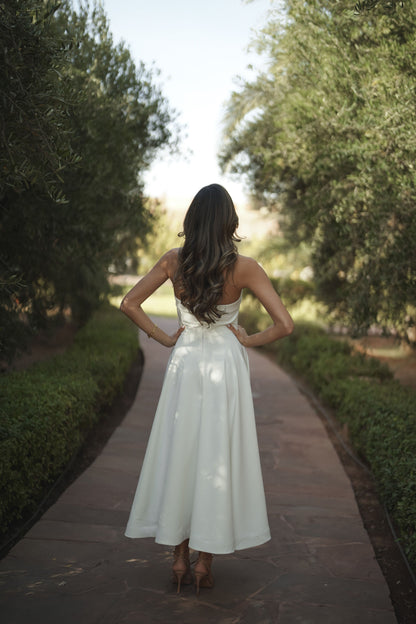 VESTIDO ADELLE BLANCO