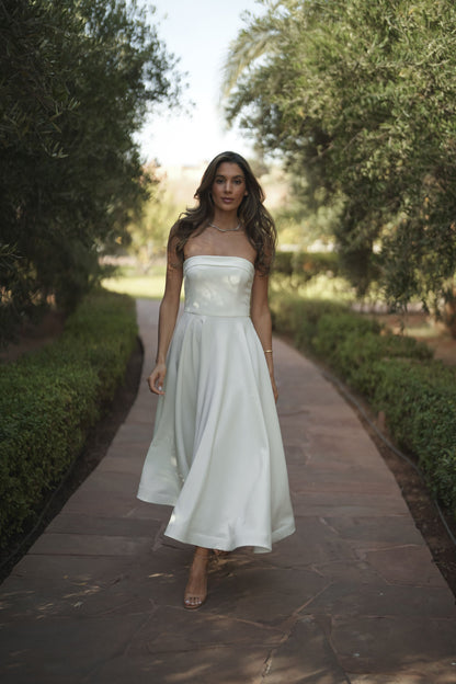 VESTIDO ADELLE BLANCO