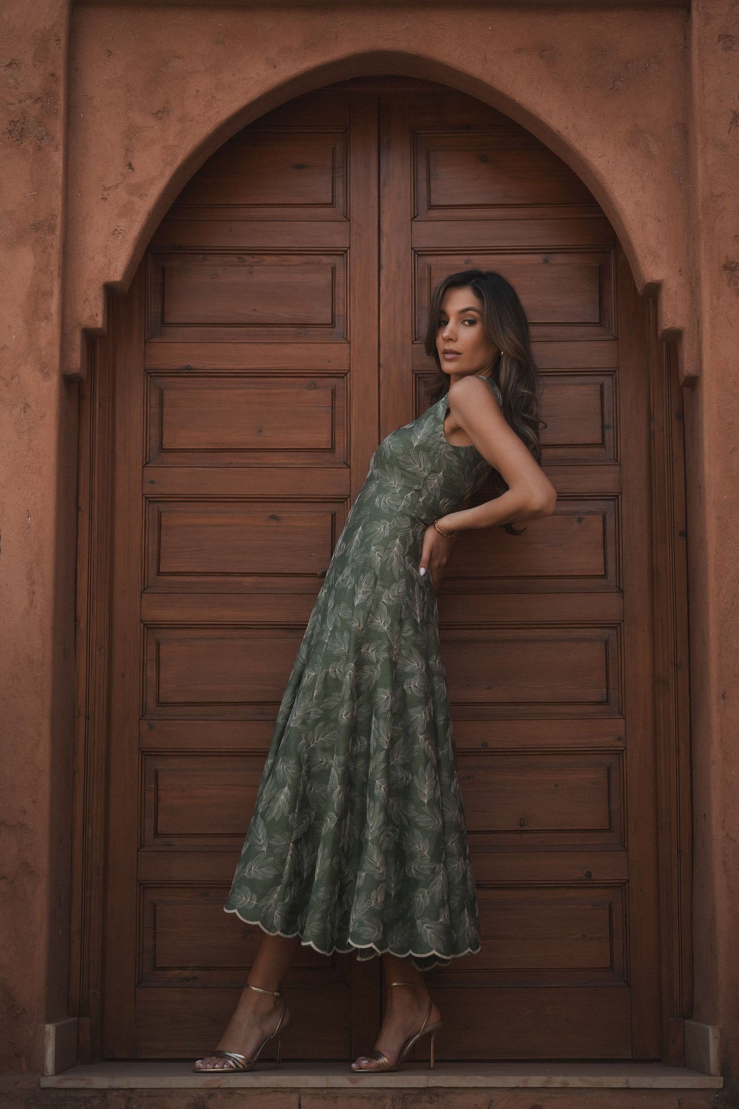VESTIDO FLORA VERDE