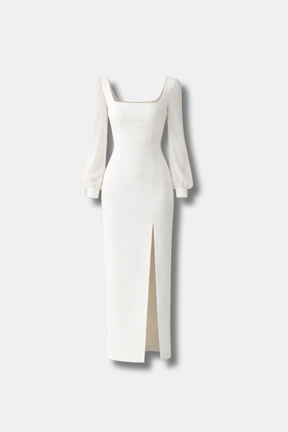 VESTIDO CELINE BEIGE