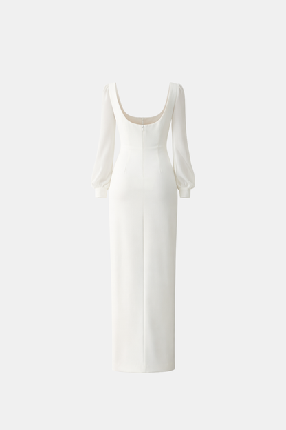 VESTIDO CELINE BEIGE