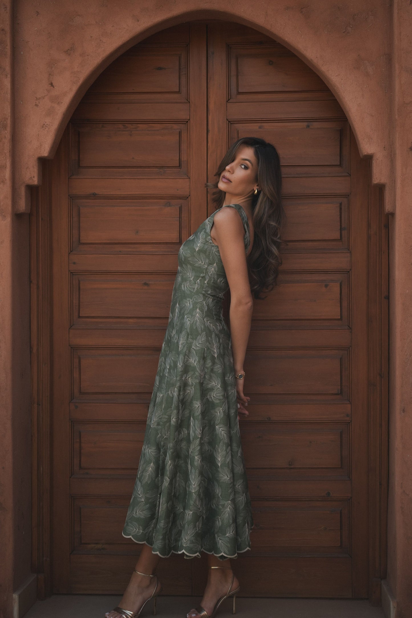 VESTIDO FLORA VERDE