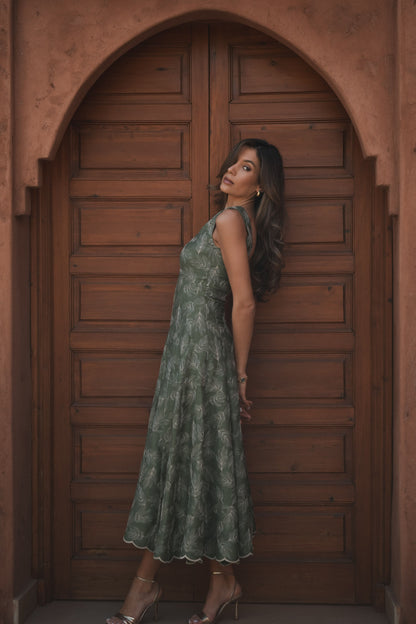 VESTIDO FLORA VERDE