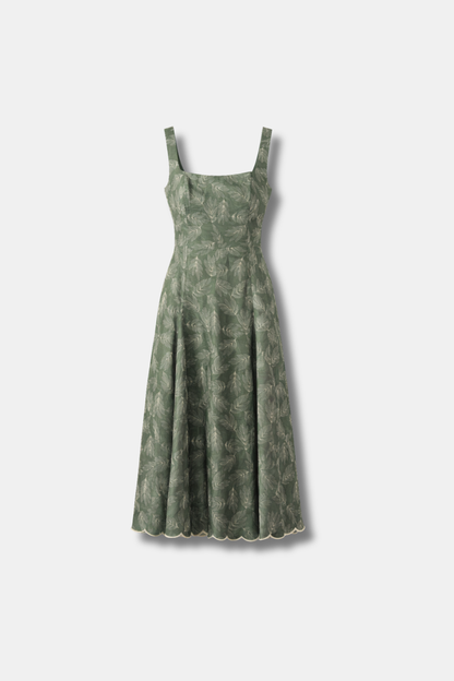 VESTIDO FLORA VERDE