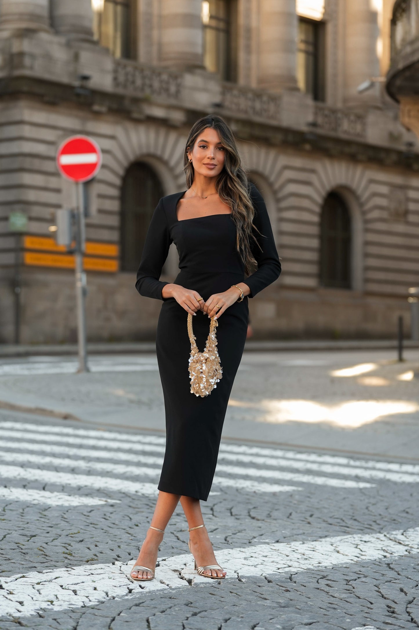 VESTIDO SELINA NEGRO