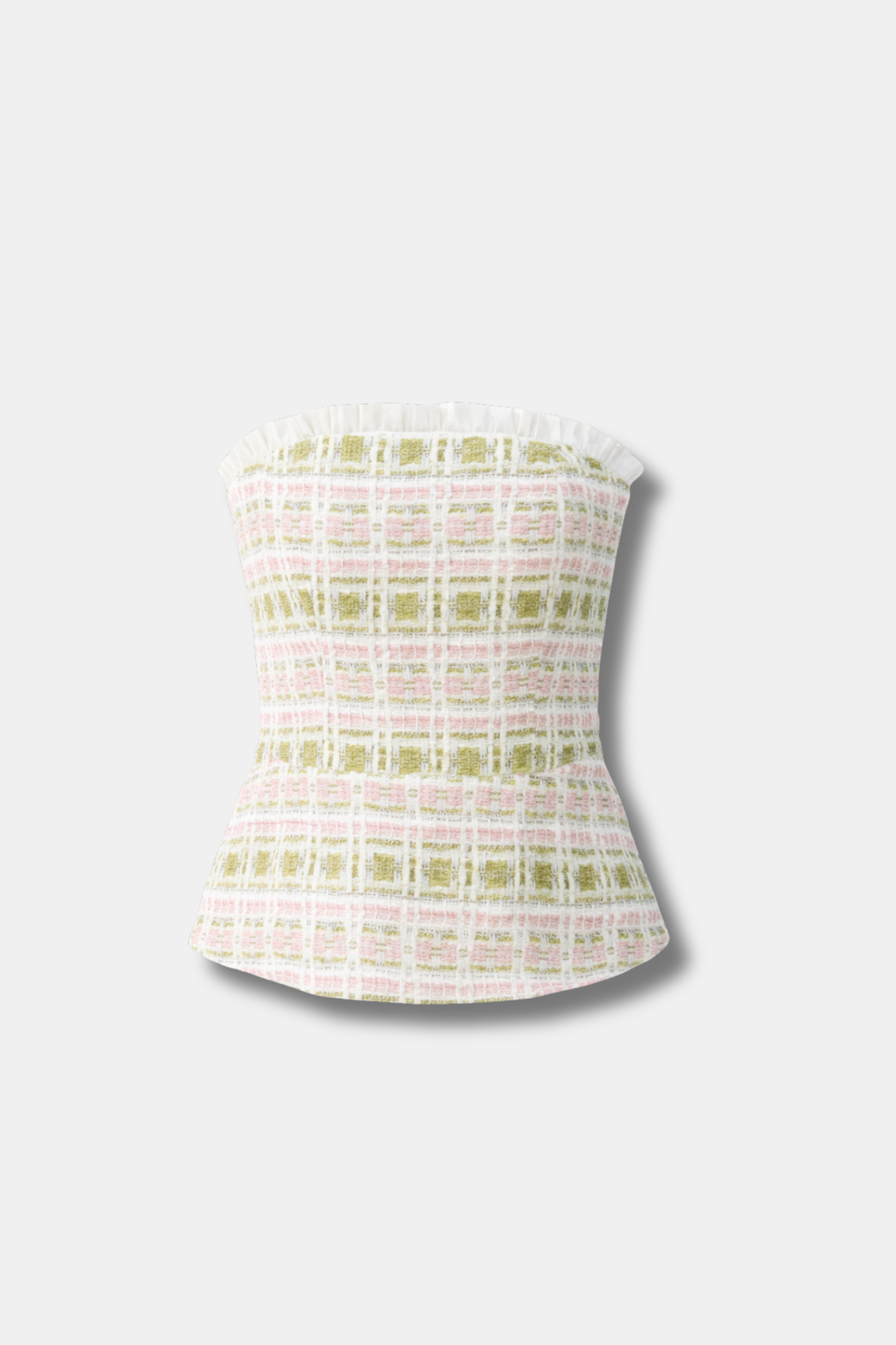 TOP GARDENIA TWEED