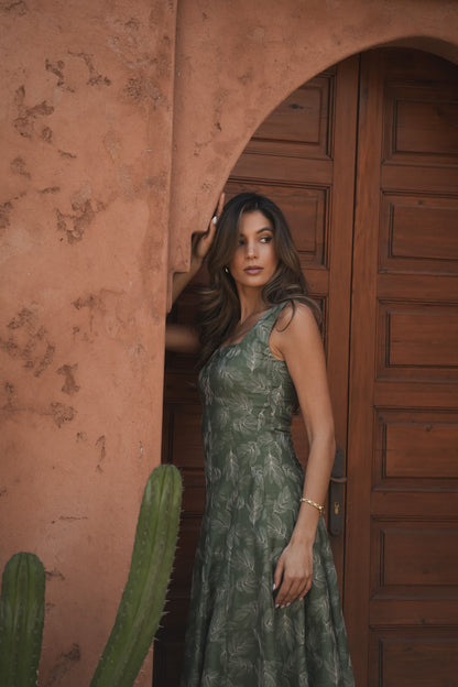 VESTIDO FLORA VERDE