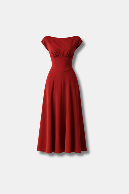 VESTIDO GENOVEVA TEJA