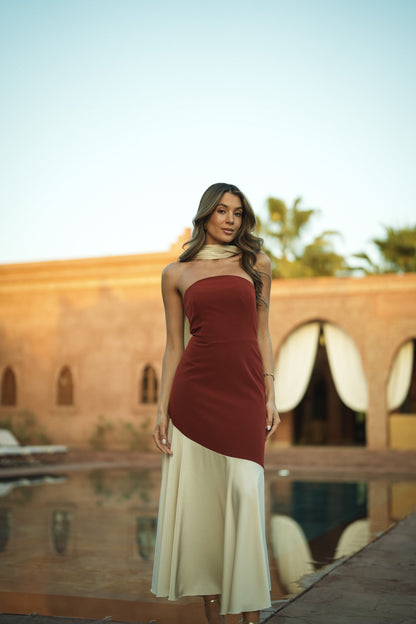 VESTIDO FIONA TEJA