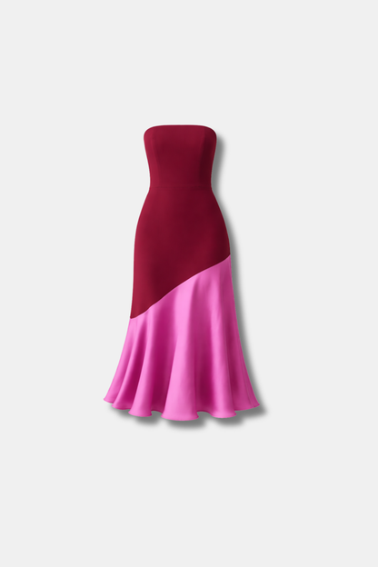 VESTIDO FIONA GRANATE