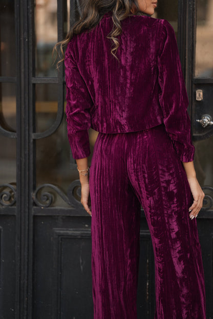 SET OLIVIA TERCIOPELO