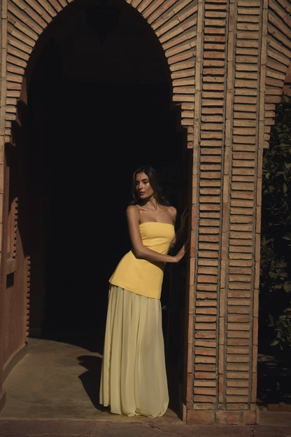 VESTIDO ISABELLA AMARILLO