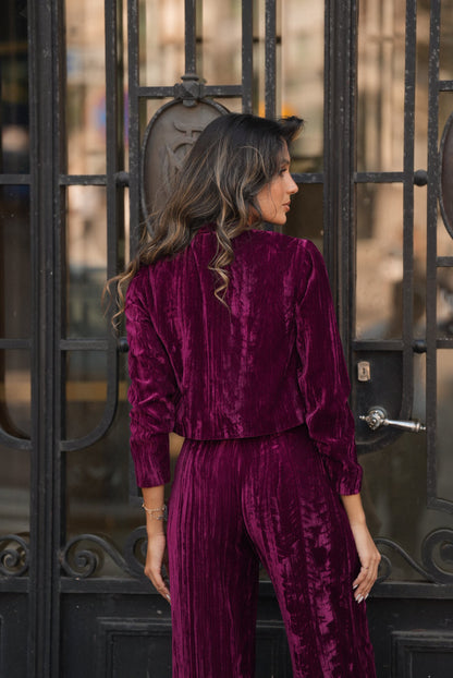 SET OLIVIA TERCIOPELO