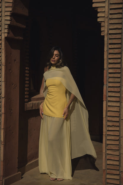 VESTIDO ISABELLA AMARILLO