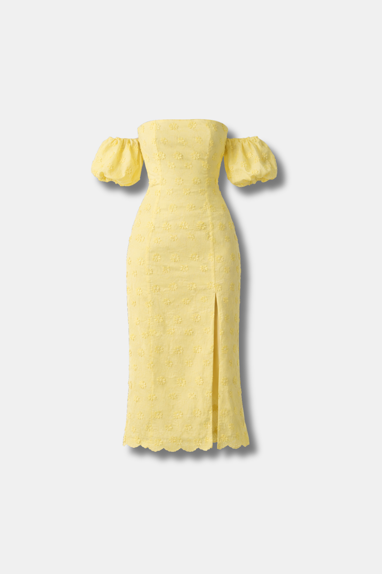 VESTIDO ESMERALDA BORDADOS