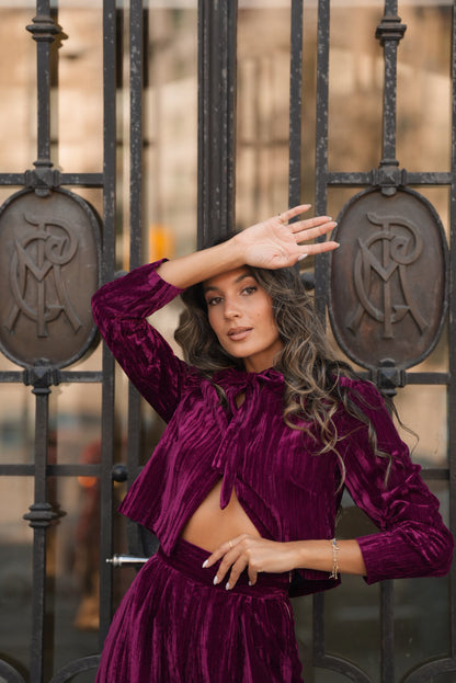 SET OLIVIA TERCIOPELO
