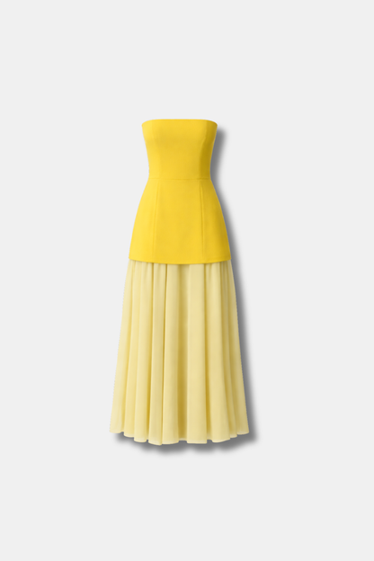 VESTIDO ISABELLA AMARILLO