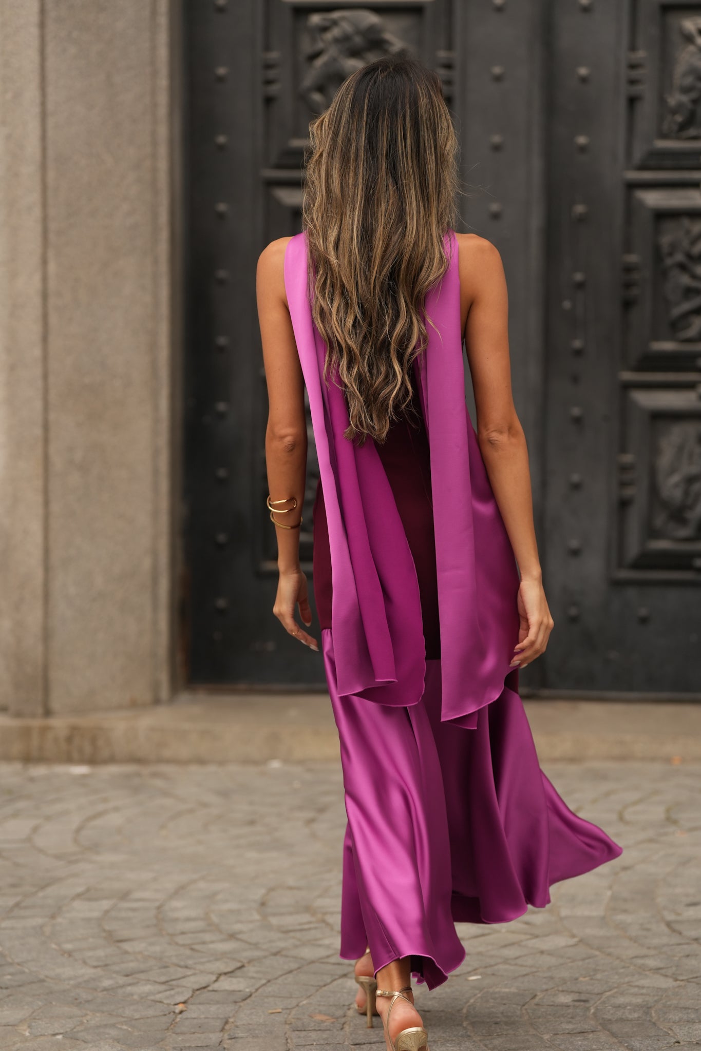 VESTIDO FIONA GRANATE