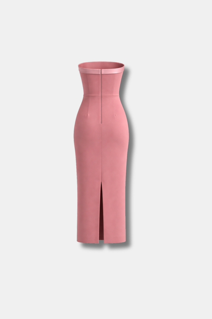 VESTIDO CAPRI ROSA PALO
