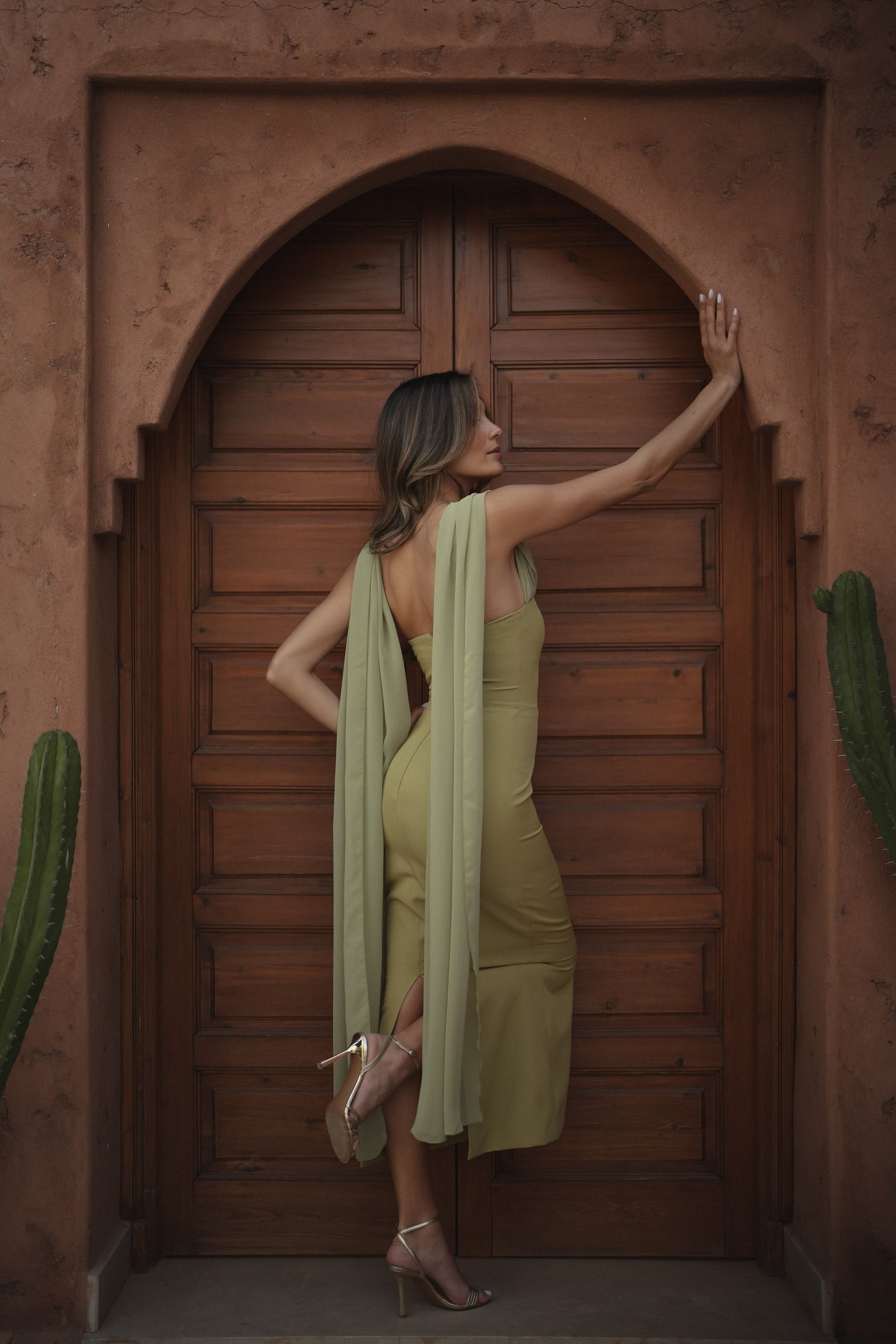 VESTIDO NICOLE VERDE CLARO