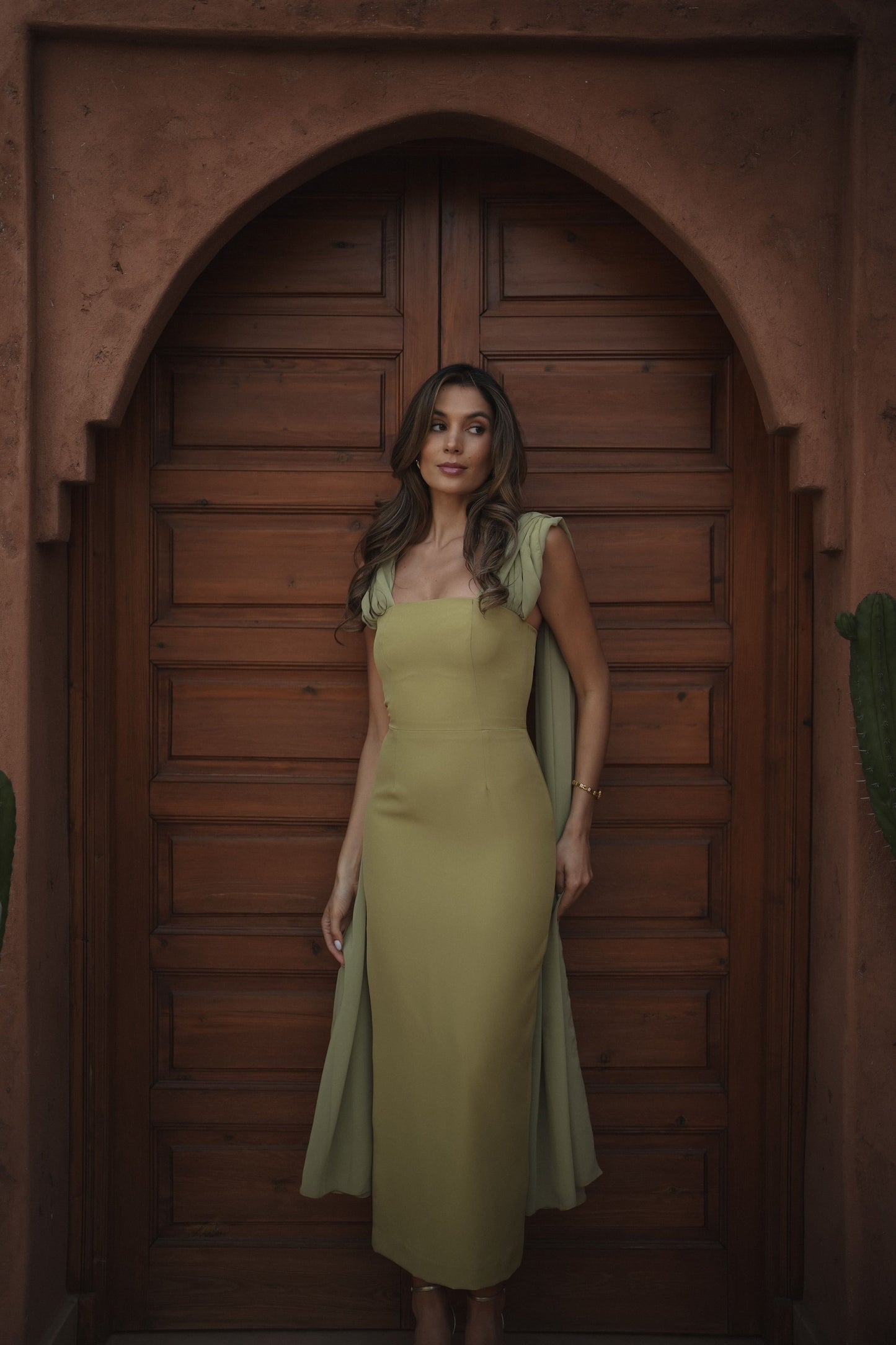 VESTIDO NICOLE VERDE CLARO