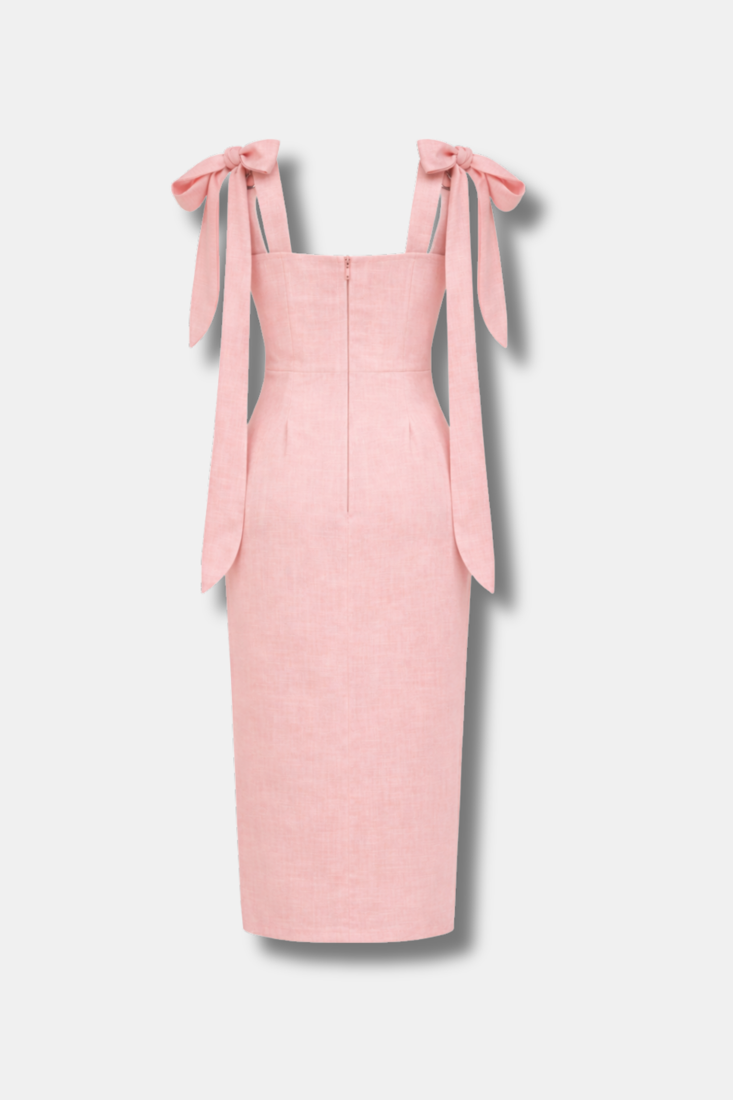 VESTIDO VERONA LINO ROSA
