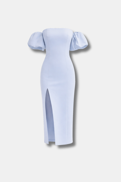 VESTIDO ESMERALDA AZUL CLARO