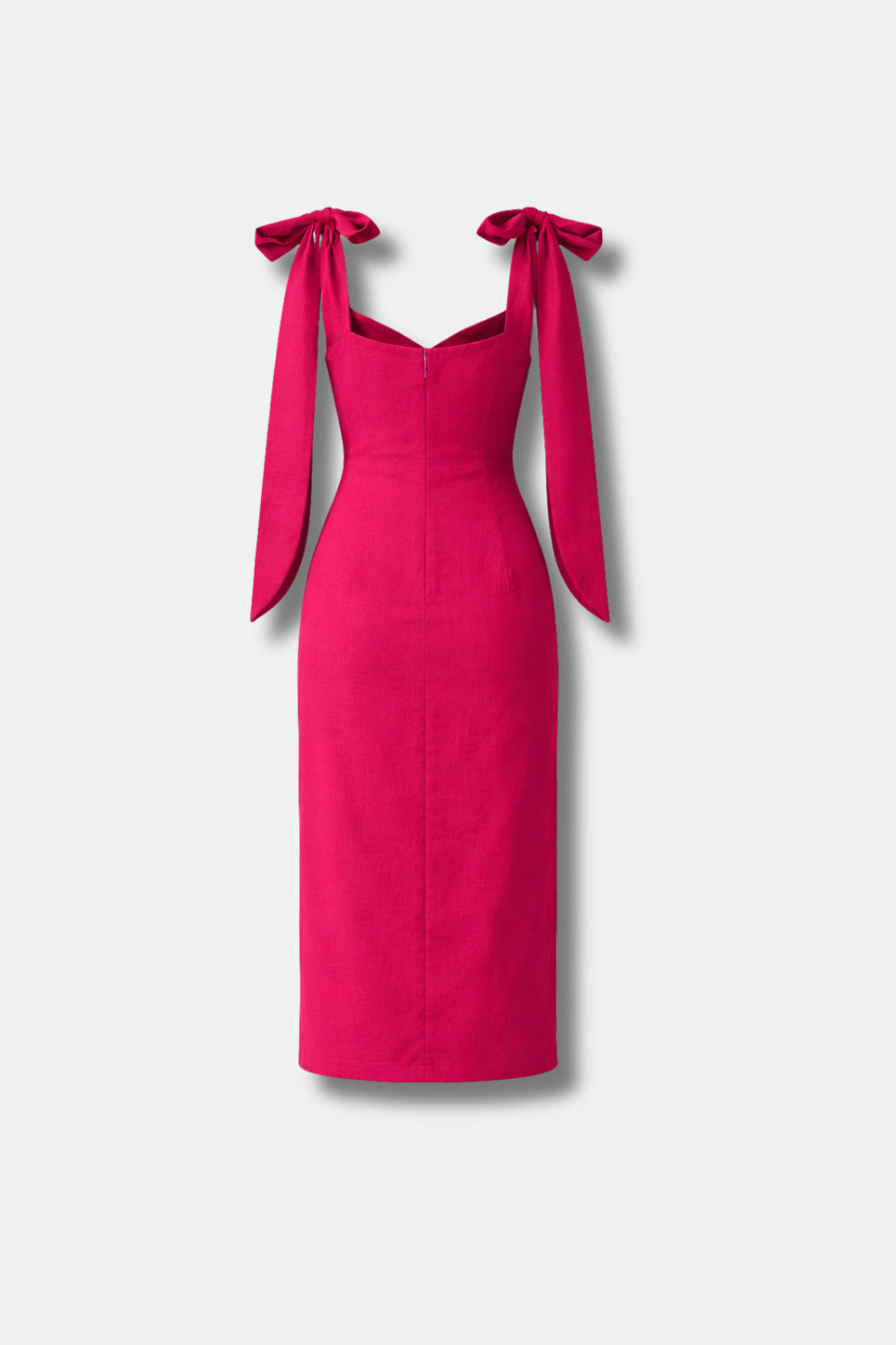 VESTIDO VERONA LINO CEREZA