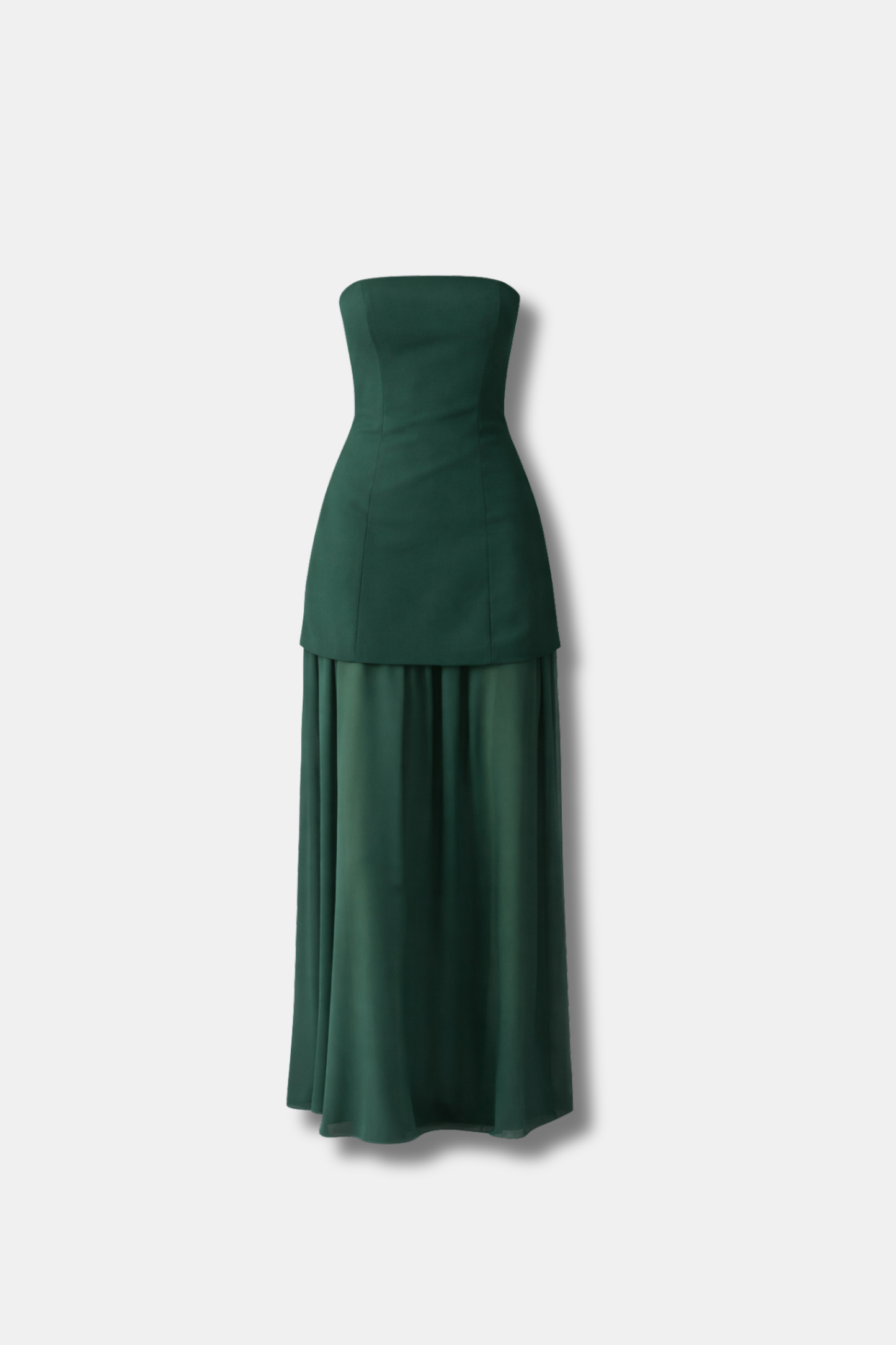 VESTIDO ISABELLA VERDE OSCURO