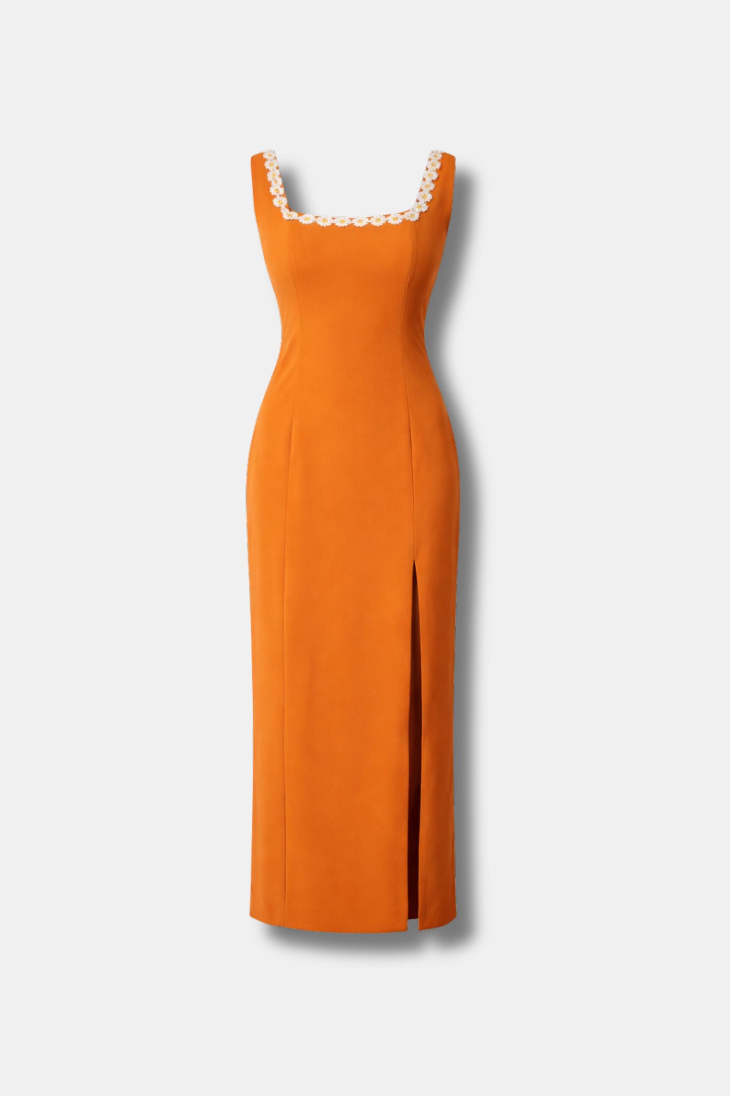 VESTIDO MARGARITA MOSTAZA